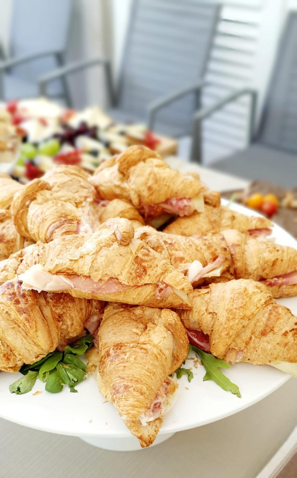 Tuscan table prepared for a private dinner